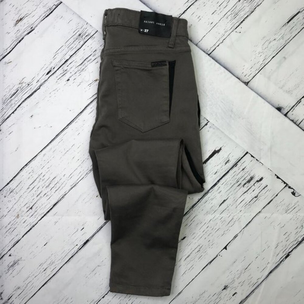 JOE’S JEANS Womens Olive & Black Super Chic Skinny Slim Ankle Jeans Size W27